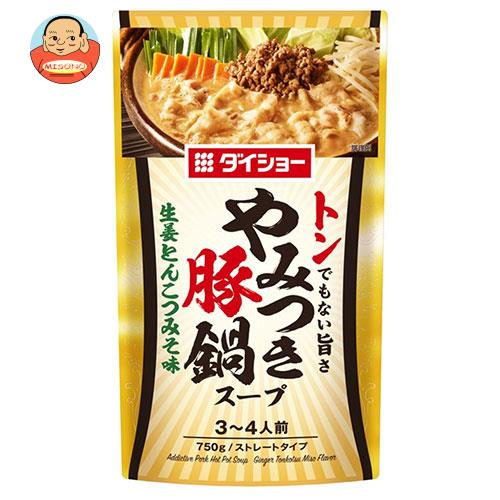 [ポイント5倍！3/27(水)1時59分まで全品対象エントリー&購入]ダイショー やみつき豚鍋スープ 生姜とんこつみそ味 750g×10袋入｜ 送料無料 一般食品 調味料 鍋スープ しょうが 豚骨 味噌のサムネイル