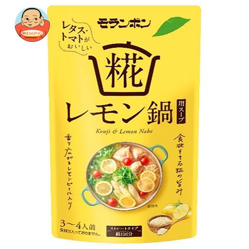モランボン 糀レモン鍋用スープ 750g×10袋入｜ 送料無料 調味料 ストレート 鍋スープ 糀 レモンのサムネイル