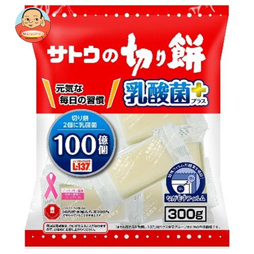 佐藤食品 サトウの切り餅 乳酸菌プラス 300g×12袋入×(2ケース)｜ 送料無料 きりもち 餅 もち 乳酸菌 サトウ さとう