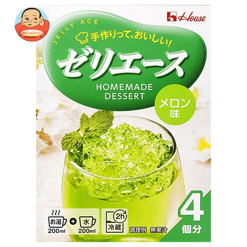 ハウス食品 ゼリエース メロン味 93g×10箱入｜ 送料無料 粉末 ゼリー ゼラチン メロンのサムネイル