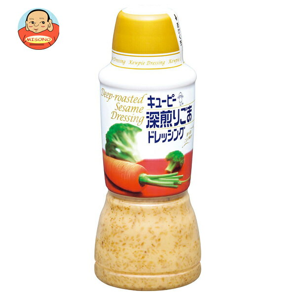 Sesame Dressing - キューピー 深煎り ごま ドレッシング 380mlペットボトル×6本入×(2ケース)｜ 送料無料 調味料 食品 ドレッシング PET