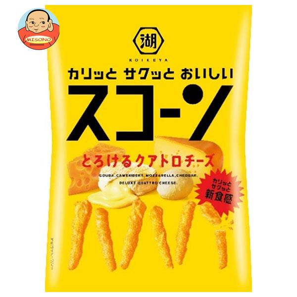コイケヤ スコーン とろけるクアトロチーズ 78g×12袋入｜ 送料無料 お菓子 スナック菓子 チーズのサムネイル