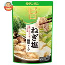モランボン ねぎ塩鍋用スープ 750g×10袋入×(2ケース)| 送料無料 調味料 ストレート 鍋スープ 塩 しお ネギ塩