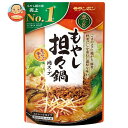 モランボン もやし担々鍋用スープ 750g×10袋入×(2ケース)| 送料無料 調味料 ストレート 鍋スープ もやし 辛味