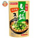 ダイショー 博多もつ鍋スープ みそ味 750g×10袋入×(2ケース)| 送料無料 もつ鍋 鍋 スープ だし 調味料 ストレートタイプ