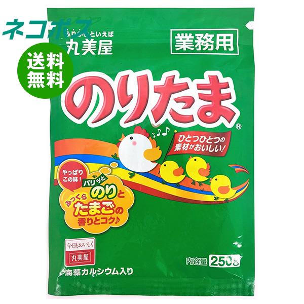 【全国送料無料】【ネコポス】丸美屋 のりたま 業務用 250g 2袋入｜ 一般食品 調味料 ふりかけ 業務用 チャック