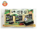 白子のり オリーブオイル韓国伝統のり 3袋詰(8切8枚)板のり3枚×12個入| 送料無料 一般食品 乾物 味付のり 海苔 韓国のり