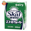南日本酪農協同 スコールウォーター 200ml紙パック×24本入| 送料無料 スコール 乳性 紙パック デーリー