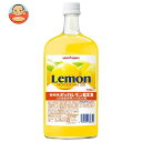 ポッカサッポロ 業務用レモン 有糖 720ml瓶×6本入｜ 送料無料 業務用 調味料 瓶