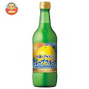 ポッカサッポロ お酒にプラス グレープフルーツ 540ml瓶×12(6×2)本入×(2ケース)| 送料無料 業務用 割り材 瓶 希釈