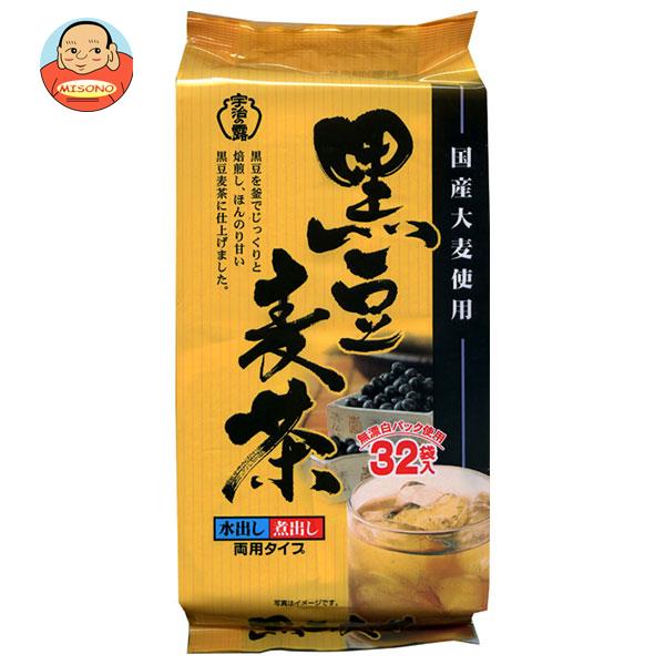 【9月11日(月)1時59分まで全品対象エントリー&購入でポイント5倍】宇治の露製茶 宇治の露 黒豆入り麦茶 ティーバッグ 8g×32P×15袋入｜ 送料無料 茶飲料 嗜好品 麦茶 黒豆 ティーバッグ TB 袋のサムネイル