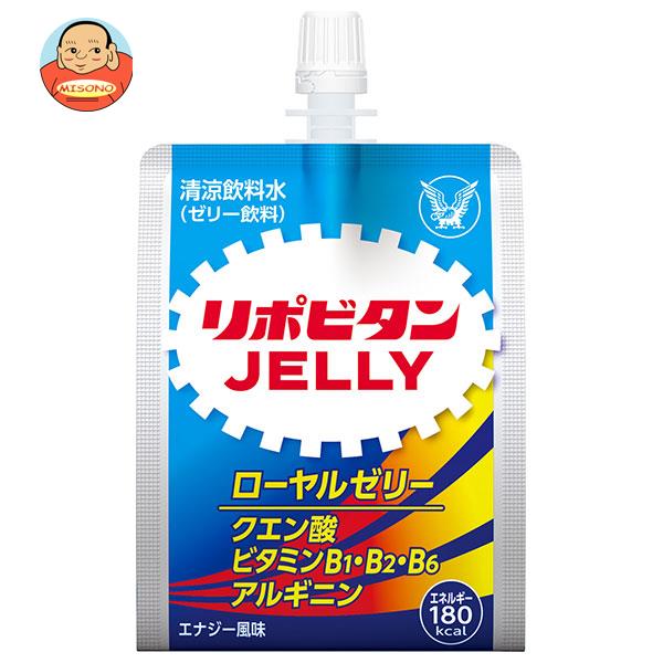 大正製薬 リポビタンゼリー 180g×36本入×(2ケース)｜ 送料無料 ゼリー飲料 リポビタン 風味 パウチ