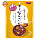 ぜんざい 谷尾食糧工業 さくらあん 生あん仕立て栗入りぜんざい 160g×12袋入｜ 送料無料 お菓子 和菓子 ぜんざい くり