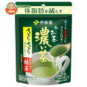 伊藤園 お〜いお茶 さらさら抹茶入り濃い茶 40g×6袋入×(2ケース)| 送料無料 緑茶 抹茶 粉末 インスタント 嗜好品