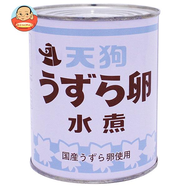 天狗缶詰 うずら卵 水煮 国産 JAS 2号缶 430g缶×12個入｜ 送料無料 インスタント たまご うずらの卵 国産