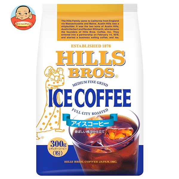 日本ヒルスコーヒー ヒルス アイスコーヒー(粉) 300g袋×12袋入×(2ケース)｜ 送料無料 コーヒー 珈琲 レギュラーコーヒーのサムネイル