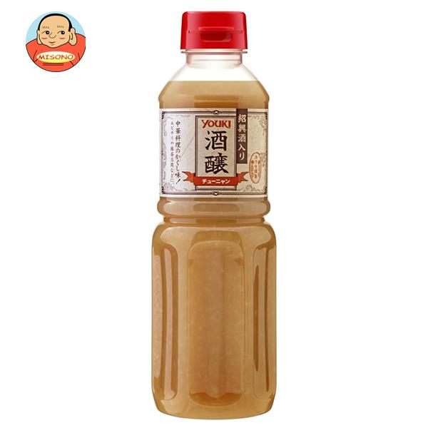 ユウキ食品 酒醸(チューニャン)紹興酒入 590g×6本入｜ 送料無料 中華 隠し味 調味料 発酵調味料 発酵食品