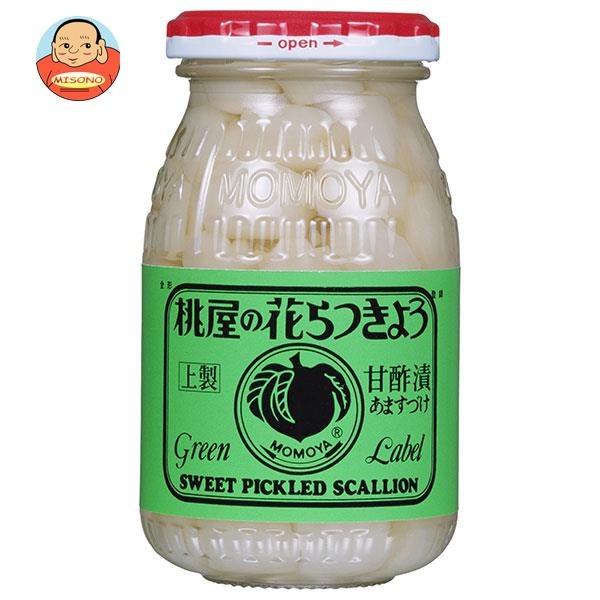 桃屋 花らっきょう 115g瓶×12個入×(2ケース)｜ 送料無料 一般食品 瓶 らっきょう 漬物 甘酢漬