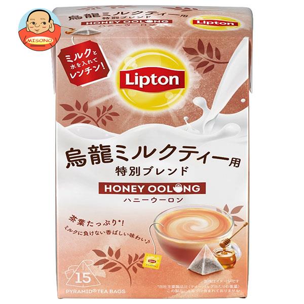 【12月26日(火)1時59分まで全品対象エントリー&購入でポイント5倍】リプトン 烏龍ミルクティー用 特別ブレンド ハニーウーロン 15袋×6個入｜ 送料無料 嗜好品 紅茶 ウーロン インスタント ティーバッグのサムネイル