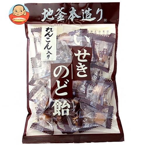 【送料無料・メーカー/問屋直送品・代引不可】井関食品 れんこん入 せきのど飴 100g×10袋入｜ 菓子 飴 キャンディ のど飴