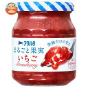アヲハタ まるごと果実 いちご 255g瓶×6個入×(2ケース)| 送料無料 一般食品 ジャム 瓶 イチゴ 苺
