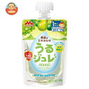森永乳業 うるジュレ GREEN 100gパウチ×36本入| 送料無料 果実 ゼリー飲料 ベビー 赤ちゃん 水分補給 乳酸菌