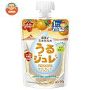 森永乳業 うるジュレ ORANGE 100gパウチ×36本入×(2ケース)| 送料無料 果実 ゼリー飲料 ベビー 赤ちゃん 水分補給 乳酸菌