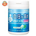 ロッテ マイニチケアガム 血圧が高めの方のミントガム スリムボトル【機能性表示食品】 125g×6個入×(2ケース)| 送料無料 お菓子 ガム ボトル 機能性