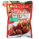 三育フーズ 完熟トマトソース野菜大豆ボール 100g×15袋入×(2ケース)| 送料無料 一般食品 大豆ミートボール 惣菜