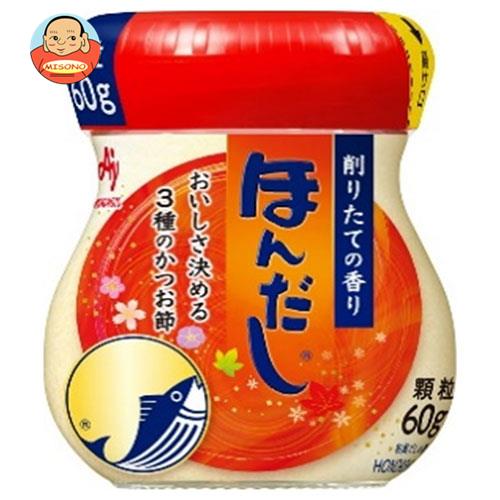 JANコード:49621129 原材料 食塩(国内製造)、砂糖類(砂糖、乳糖)、風味原料(かつおぶし粉末、かつおエキス)、酵母エキス、酵母エキス発酵調味料/調味料(アミノ酸等) 栄養成分 (1杯分(1g)当たり)エネルギー2.4kcal、たんぱく質0.27g、脂質0〜0.01g、炭水化物0.3g、食塩相当量0.4g 内容 カテゴリ：一般食品、出汁 賞味期間 (メーカー製造日より)19ヶ月 名称 風味調味料(かつお) 保存方法 直射日光を避け、常温で保存してください。 備考 販売者:味の素株式会社東京都中央区京橋1-15-1 ※当店で取り扱いの商品は様々な用途でご利用いただけます。 御歳暮 御中元 お正月 御年賀 母の日 父の日 残暑御見舞 暑中御見舞 寒中御見舞 陣中御見舞 敬老の日 快気祝い 志 進物 内祝 御祝 結婚式 引き出物 出産御祝 新築御祝 開店御祝 贈答品 贈物 粗品 新年会 忘年会 二次会 展示会 文化祭 夏祭り 祭り 婦人会 こども会 イベント 記念品 景品 御礼 御見舞 御供え クリスマス バレンタインデー ホワイトデー お花見 ひな祭り こどもの日 ギフト プレゼント 新生活 運動会 スポーツ マラソン 受験 パーティー バースデー