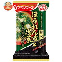 アマノフーズ フリーズドライ いつものおみそ汁贅沢 ほうれん草と湯葉 10食×6箱入×(2ケース)| 送料無料 一般食品 インスタント食品 味噌汁 即席