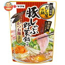 ヤマキ 豚しゃぶ 野菜鍋つゆ かつお 750g×12袋入×(2ケース)| 送料無料 鍋スープ 袋 鍋の素