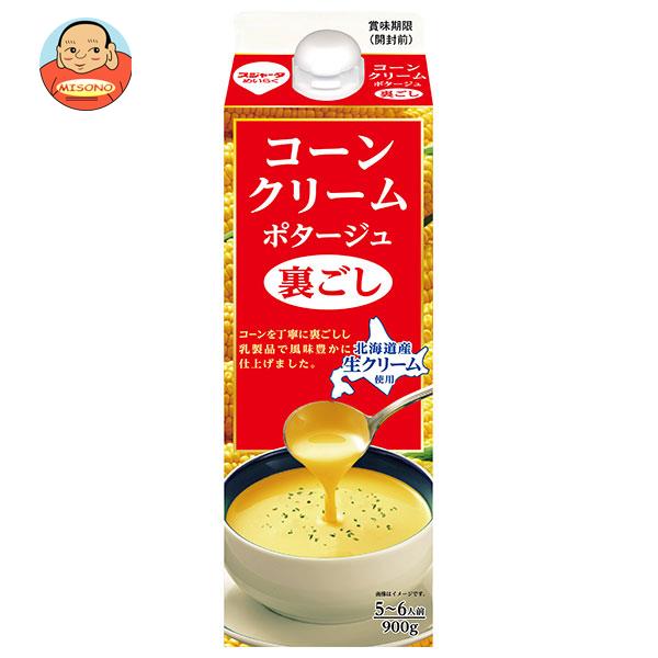 スジャータ コーンクリームポタージュ 裏ごし 900g紙パック×6本入×(2ケース)｜ 送料無料 コーン コーンスープ コーンポタージュ スープ