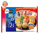 栗山米菓 瀬戸の汐揚アソート 30枚×10袋入| 送料無料 お菓子 おつまみ・せんべい 袋 塩 三種のアソート
