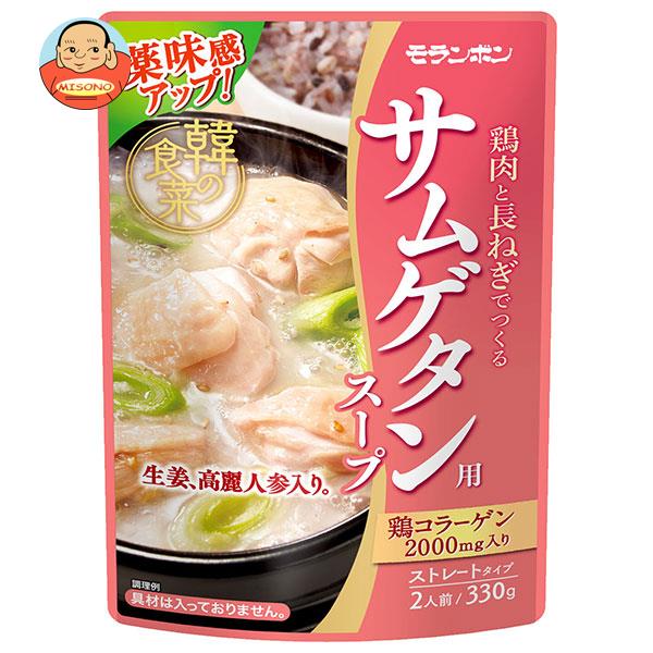 モランボン 韓の食菜 サムゲタン用スープ 330g×10袋入×(2ケース)｜ 送料無料 鍋つゆ 鍋スープ コラーゲン 調味料 韓国料理 参鶏湯 薬膳料理