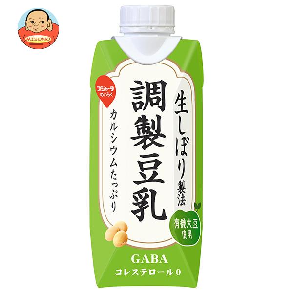 スジャータ 生しぼり製法 調製豆乳 330ml紙パック×12本入｜ 送料無料 豆乳飲料 調製豆乳 紙パックのサムネイル