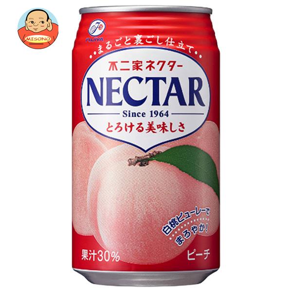 不二家 ネクター ピーチ 350g缶×24本入｜ 送料無料 果実飲料 ピーチ 缶 NECTAR 果汁 桃