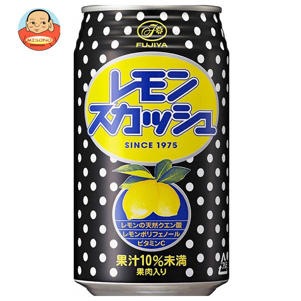不二家 レモンスカッシュ 350ml缶×24本入×(2ケース)｜ 送料無料 炭酸 レモン 炭酸飲料 フルーツ ふじや 缶のサムネイル