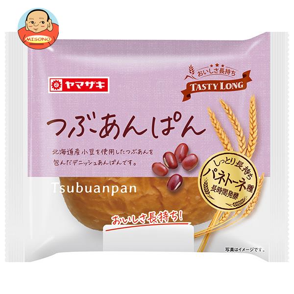 JANコード:4903110269830 原材料 小麦粉(国内製造)、つぶあん、マーガリン、砂糖、発酵種、卵、ショートニング、パン酵母、食塩、ホエイパウダー、麦芽エキス/ソルビット、乳化剤、香料、カロテノイド色素、酒精、(一部に乳成分・卵・小麦・大豆を含む) 栄養成分 (1個当たり)熱量305kcal、たんぱく質6.4g、脂質7.8g、炭水化物52.2g、食塩相当量0.4g 内容 カテゴリ：一般食品、パン 賞味期間 (メーカー製造日より)45日 名称 菓子パン 保存方法 直射日光、高温多湿を避けて保存してください。 備考 販売者:山崎製パン株式会社東京都千代田区岩本町3-10-1 ※当店で取り扱いの商品は様々な用途でご利用いただけます。 御歳暮 御中元 お正月 御年賀 母の日 父の日 残暑御見舞 暑中御見舞 寒中御見舞 陣中御見舞 敬老の日 快気祝い 志 進物 内祝 御祝 結婚式 引き出物 出産御祝 新築御祝 開店御祝 贈答品 贈物 粗品 新年会 忘年会 二次会 展示会 文化祭 夏祭り 祭り 婦人会 こども会 イベント 記念品 景品 御礼 御見舞 御供え クリスマス バレンタインデー ホワイトデー お花見 ひな祭り こどもの日 ギフト プレゼント 新生活 運動会 スポーツ マラソン 受験 パーティー バースデー