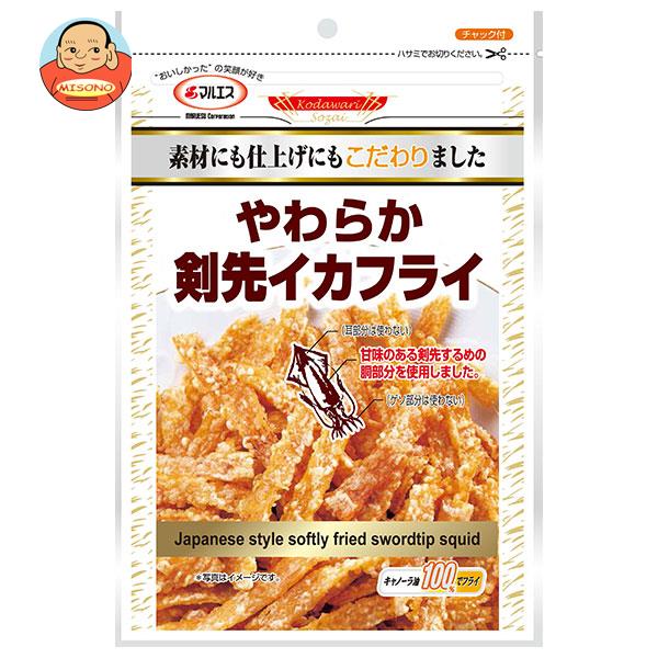 マルエス やわらか剣先イカフライ 50g×10袋入×(2ケース)｜ 送料無料 お菓子 珍味・おつまみ あたりめフライ いか スルメ