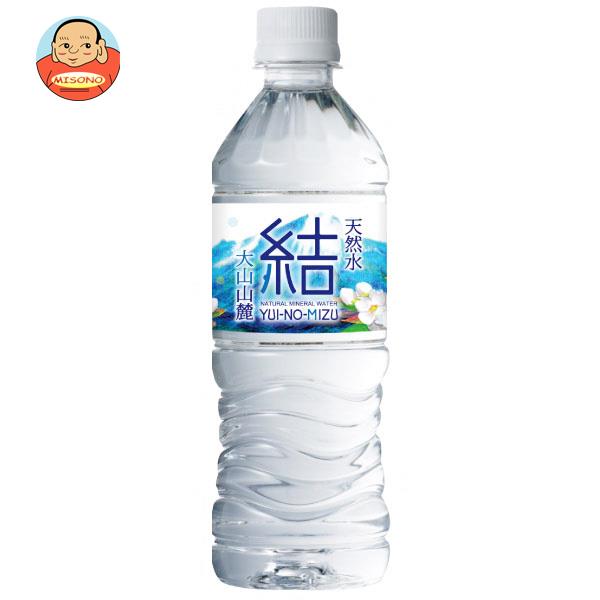 永伸商事 大山山麓天然水 結(ゆいのみず) 500mlペットボトル×24本入×(2ケース)｜ 送料無料 天然水 ミネラルウォーター 水 銘水 深井戸水 名水