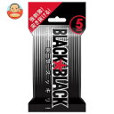 ロッテ ブラックブラックガム 5P×10個入｜ 送料無料 菓子 板ガム 強力ミント 辛口ミント