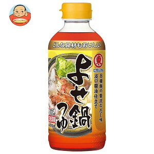 ヒガシマル醤油 よせ鍋つゆ 3倍濃縮 400mlペットボトル×12本入｜ 送料無料 一般食品 調味料 つゆ 鍋スープ