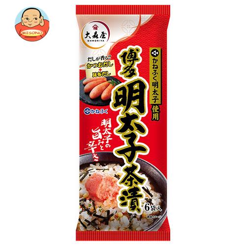 大森屋 かねふく明太子茶漬 6袋×10袋入×(2ケース)｜ 送料無料 一般食品 インスタント食品 袋 お茶漬け