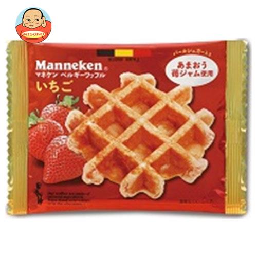ローゼン マネケン いちごのワッフル 30(6×5)個入｜ 送料無料 洋菓子 焼き菓子 お菓子 おやつ ストロベリー イチゴのサムネイル