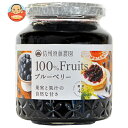 スドージャム 信州須藤農園 100%フルーツ ブルーベリー 340g瓶×6個入×(2ケース)| 送料無料 ジャム ブルーベリー