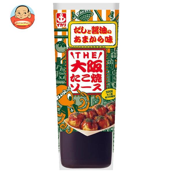 【6月27日(火)1時59分まで全品対象エントリー&購入でポイント5倍】イカリソース THE大阪たこ焼ソース 300g×10本入×(2ケース)｜ 送料無料 一般食品 調味料 ソース 濃厚のサムネイル
