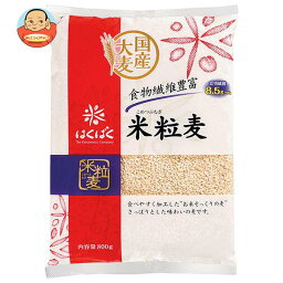 はくばく 米粒麦 800g×6袋入×(2ケース)｜ 送料無料 一般食品 麦 袋