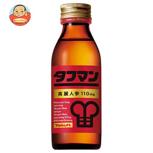 ヤクルト タフマン(10本パック) 110ml瓶×40本入| 送料無料 高麗人参エキス 栄養 ビタミン エネルギー