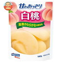 はごろもフーズ 甘みあっさり 白桃 180gパウチ×6袋入×(2ケース)｜ 送料無料 フルーツ 果物 桃 もも モモ